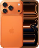 Apple iPhone 17 Pro 256 GB: 6.3-inch Display with ProMotion up to 120Hz, A19 Pro Chip, Breakthrough Battery Life, Pro Fusion Camera System with Center Stage Front Camera Cosmic Orange