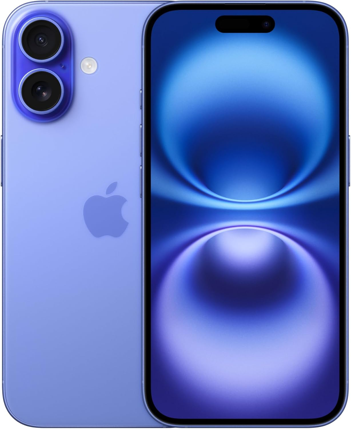 Apple iPhone 16 128 GB: 5G Mobile phone with Apple Intelligence, Camera Control, A18 Chip and a Big Boost in Battery Life. Works with AirPods Ultramarine