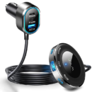 100W In-Car Charger with Multi-PortExtended Charging Hub