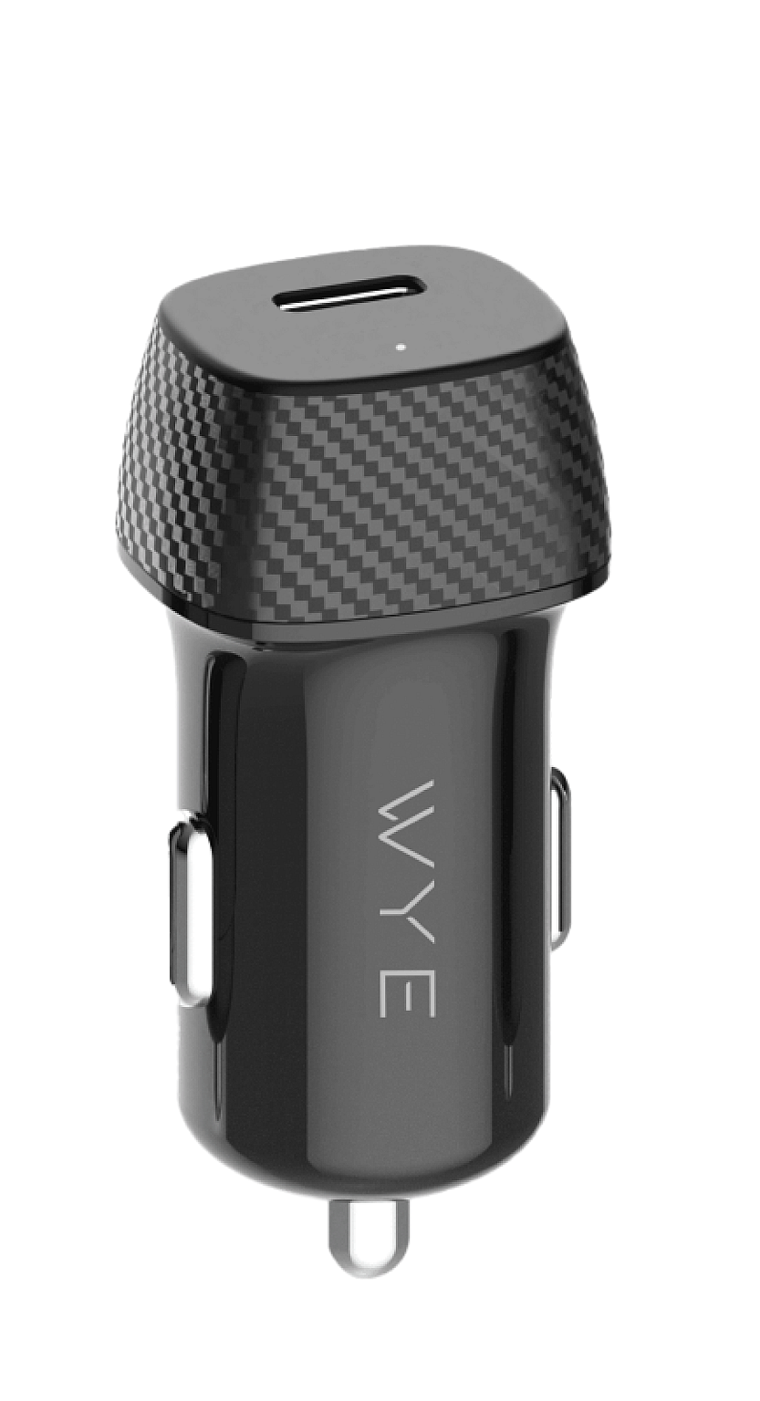 30W In-Car Charger with a USB-C Port