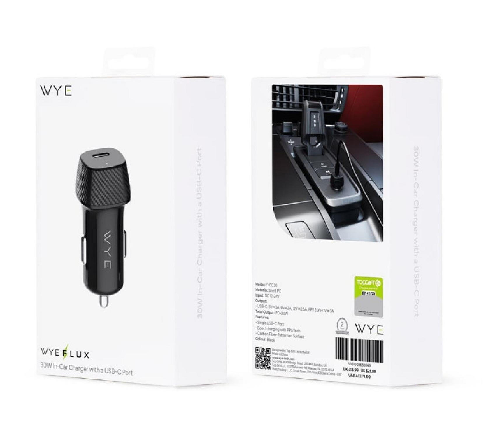 30W In-Car Charger with a USB-C Port - Image 4