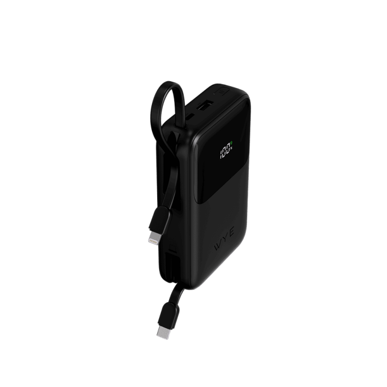 Fast Charging Power Bank With Build-in Cables 20K mAh - Image 3