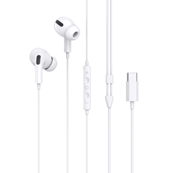 USB-C Stereo Wired SoftBuds Earphones