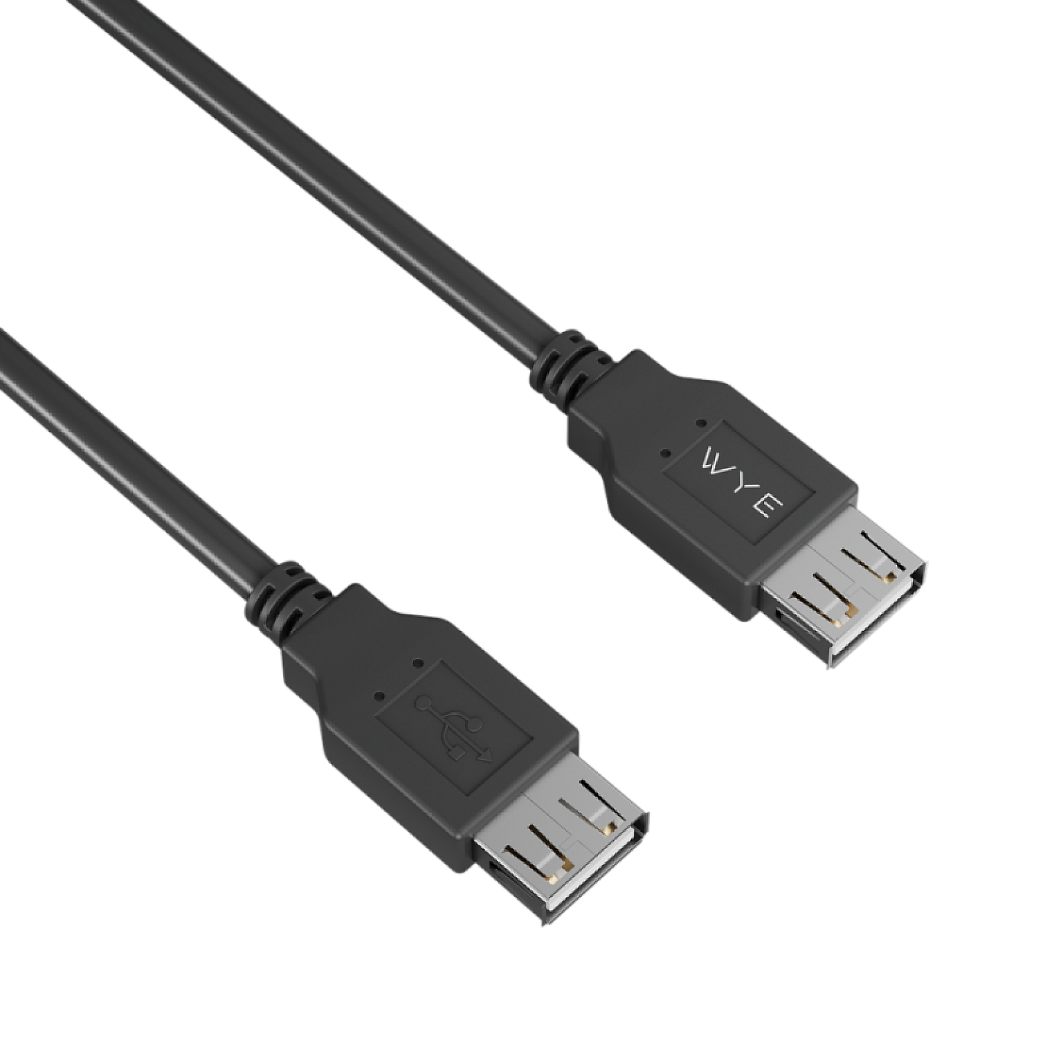 WYE USB-A Female to Female 2m